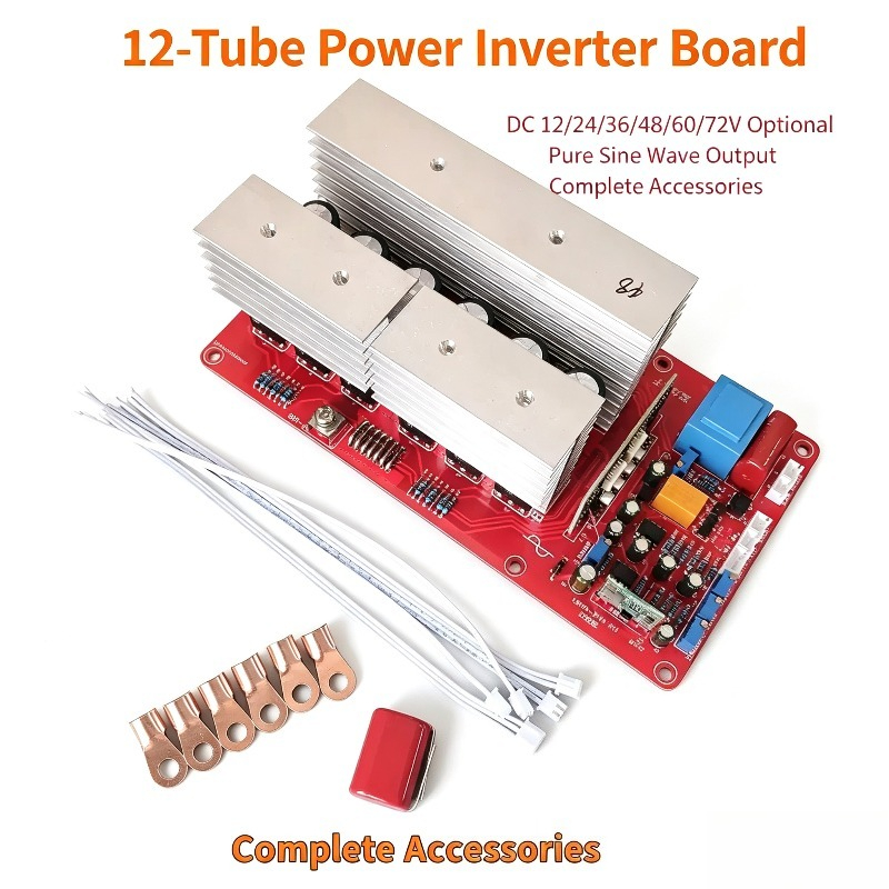 12V 튜브형 순수 사인파 인버터 메인 보드, 전원 주 - Pure Sine Wave Inverter Board 24V 48V 리뷰 및 가격