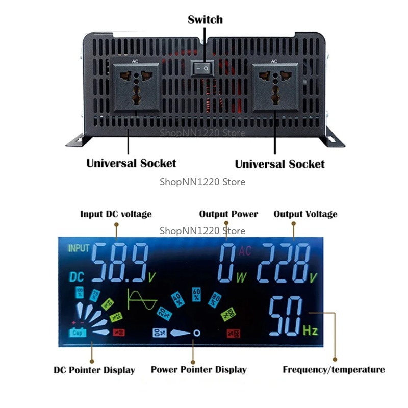순수 사인파 인버터 12v 220v 6000W 3000 - Off Grid Solar Inverter 48V 6000W 리뷰 및 가격